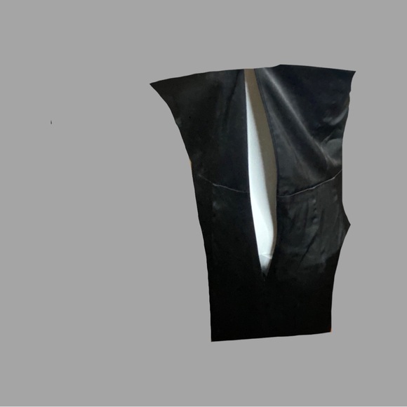 LUXEDRESS- HIGH SLIT RUCHED STRAPLESS MAXI DRESS- NWT - Picture 7 of 7